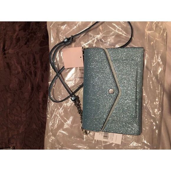 NWT Kate Spade Glitter Flap Crossbody - Picture 2 of 5
